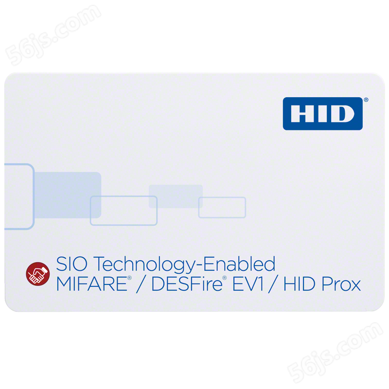 具有 SIO 功能的 38xx MIFARE DESFire EV1 + Prox 智能卡