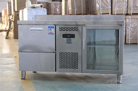 60L工作台冷藏柜式制冰机