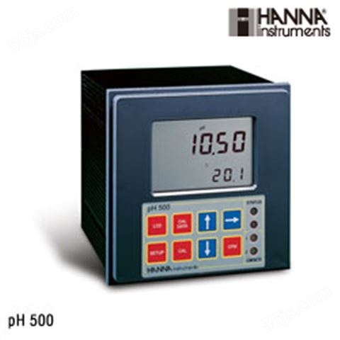 哈纳HANNA PH500211-2镶嵌式在线微电脑pH/温度控制器