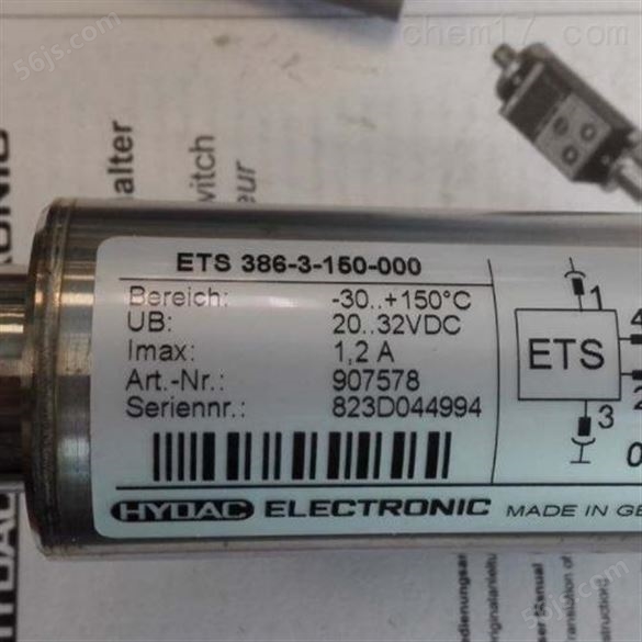 HYDAC传感器ETS 3228-5-018-000