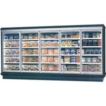 超市经典玻璃门展示冷藏柜